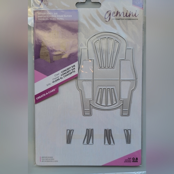 Lot of  Gemini by Crafter's Companion Stamp & Dies,  and Sheena clear acrylic st - Picture 4 of 12